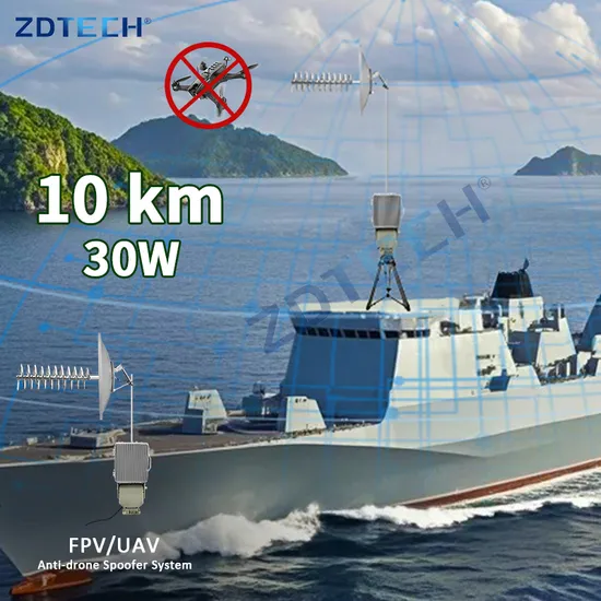 10km Long Range Uav Navigation Deception Equipment Anti Drone Jammer Spoofer System