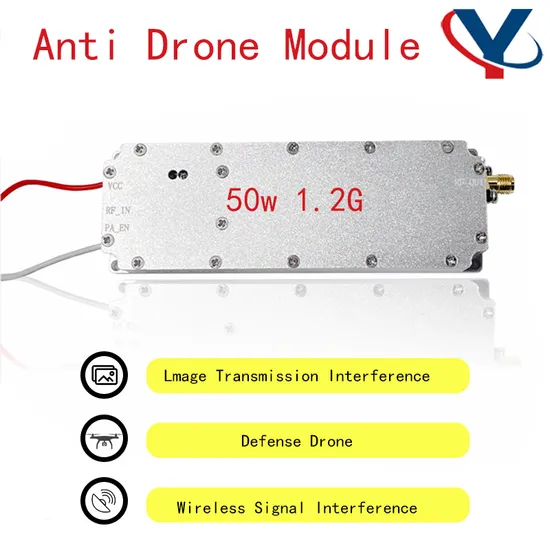 Wireless Signal Defense 50W 1.2g Fpv RF Amplifier Anti Drone Interference Module