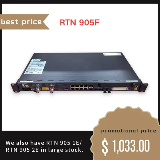 Optix Rtn 905f Indoor Split IP Microwave Transmission Radio Idu Rtn905f