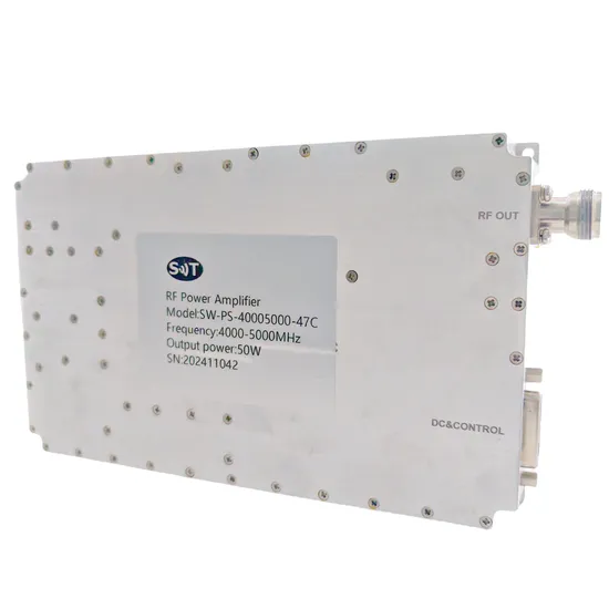 Customized High Efficiency Communication Amplifier Module C Band RF Power Amplifier for Radar System