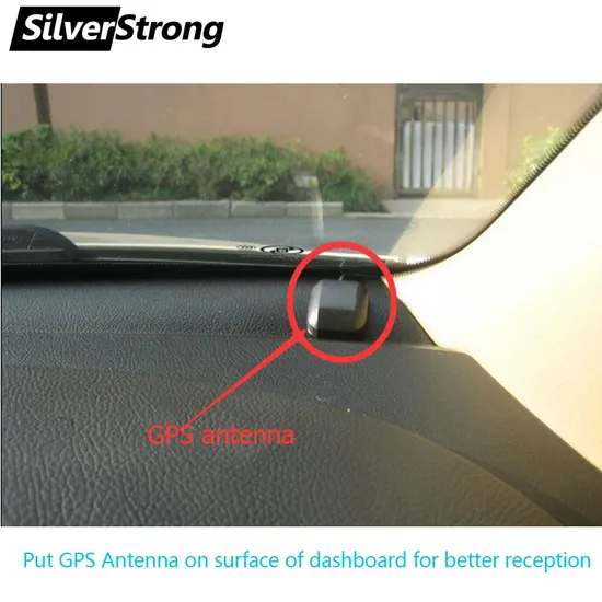 Silverstrong Universal Car GPS Antenna SMA Farka GPS Ant Radio Navigation for VW/Ford/BMW/Mercedes-Benz