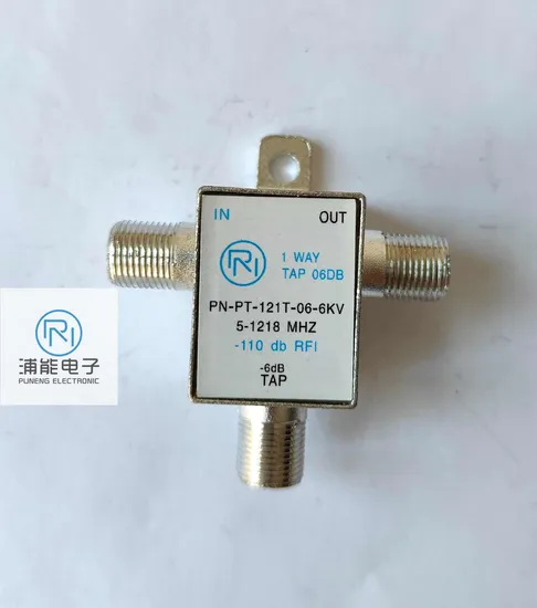 Highfly 2 Way Splitter Indoor Using 5-1000MHz CATV Splitter for Cable TV Wide Band Satellite Signal Splitter