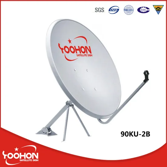 90cm High Gain Outdoor Offset Satellite Dish Antenna with Ce Certificate
