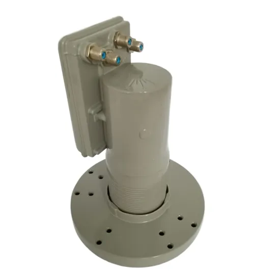 Hi Gain C Band Dual L. O. Quad LNBF Four Output Gray 3.7-4.2g