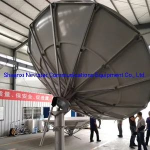 3.7m C, Ku Band Prime Focus Satellite TV Broadvasting Antenna