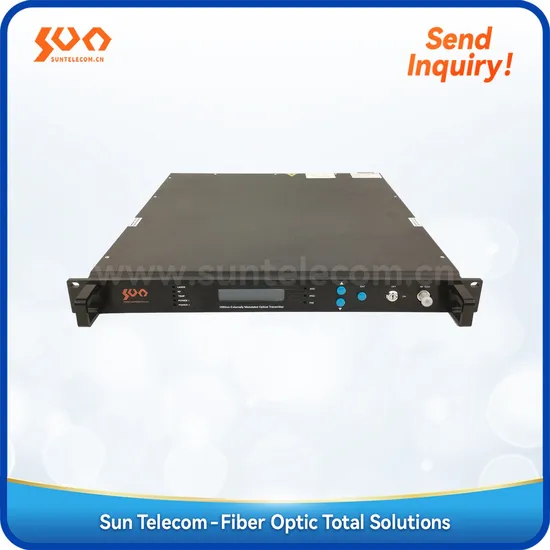 FTTH Internal/External Modulation CATV 1310/1550nm Fiber Optical Transmitter