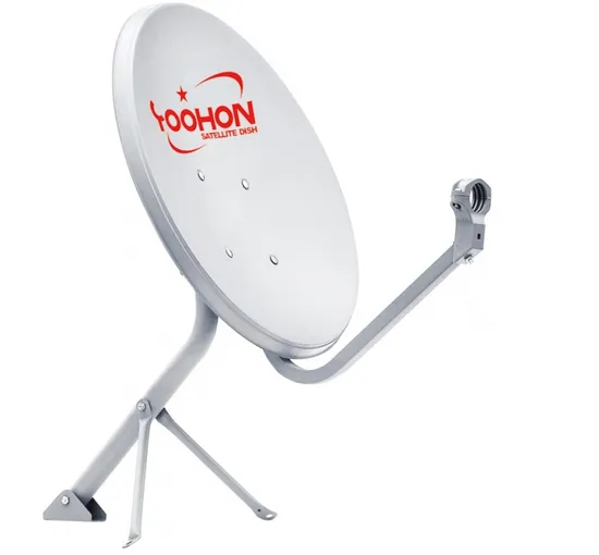 60cm Ku Band Offset Antenna Galvanized Satellite Dish Antenna Receiver Finder