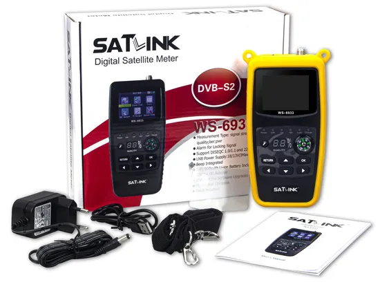 DVB-S/S2 Handheld Satellite Finder H. 264 Hot Sale with Best Price