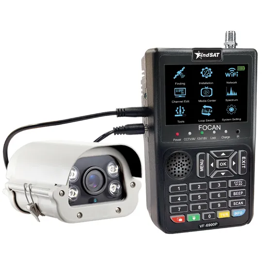 Digital Satellite Finder Signal Meter for Satlink Ws-6933 Vf-8900 Ws-6966 DVB-S2
