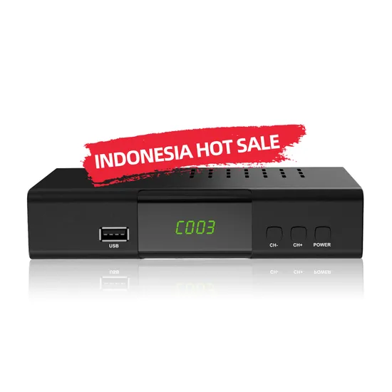 Warehouse T2 OEM Customize Full HD DVB T2 Set Top Box DVB-T2 Tdt TV Decoder