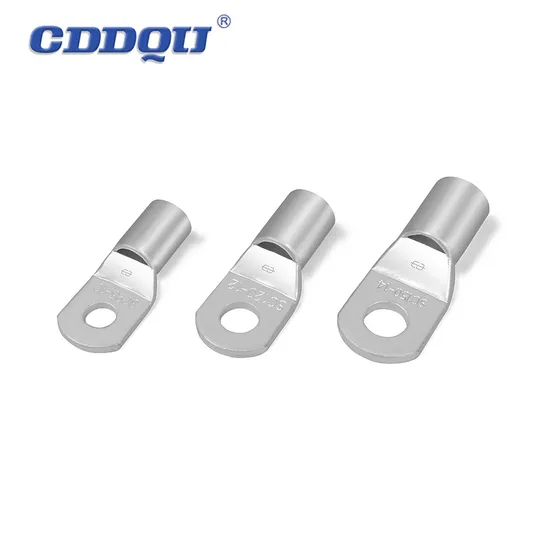 Sc10-6 Copper Lug Coated Tin Pure Crimping Connecting Terminals Lug Single Hole Copper Crimp Cable Lugs