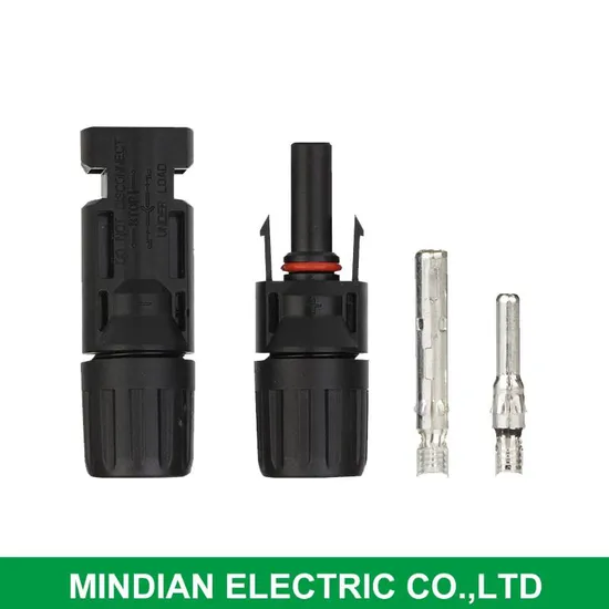 Solar Panel Connectors, Male/Female Multi-Contact 4 Solar Connectors, IP67 1000V 30A Waterproof Solar Panel Cable Connectors