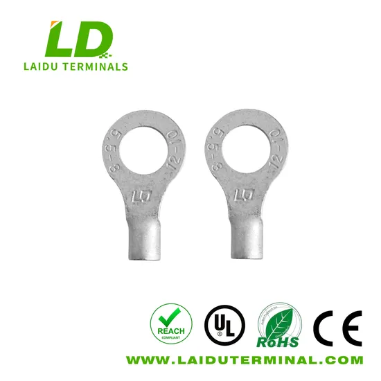 Ring Naked Crimp, Single Hole Copper Plate Terminal Rnb 5.5 Connector Terminal