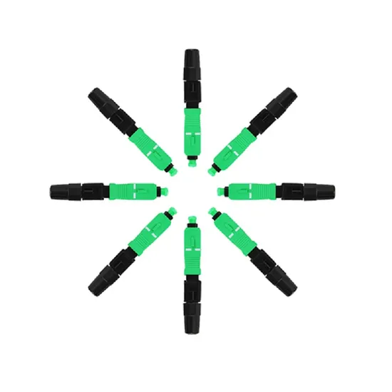 FTTH Sc Upc APC Fiber Optical Fast Quick Cable Connector