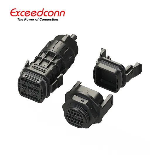 16 Pins Multicore Communication Cable End Push Pull Wire Female Connector