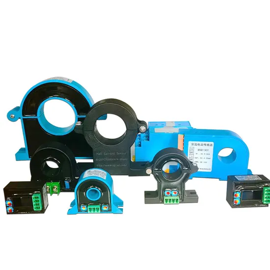 AC Current Transmitter Transducer Output 4-20mA 0-1000A DC Current Sensor Open Loop Hall Current Transformer