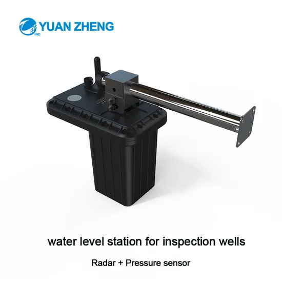 Radar + Pressure Dual Water Level Monitor for Well Water Level Control, Support 4G, Built-in Battery, High Acccuracy, and High Stability.