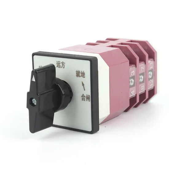 Lw12D-16 off-on Function Changeover Rotary Switch Be Used for Rotary Shaft Potentiometer