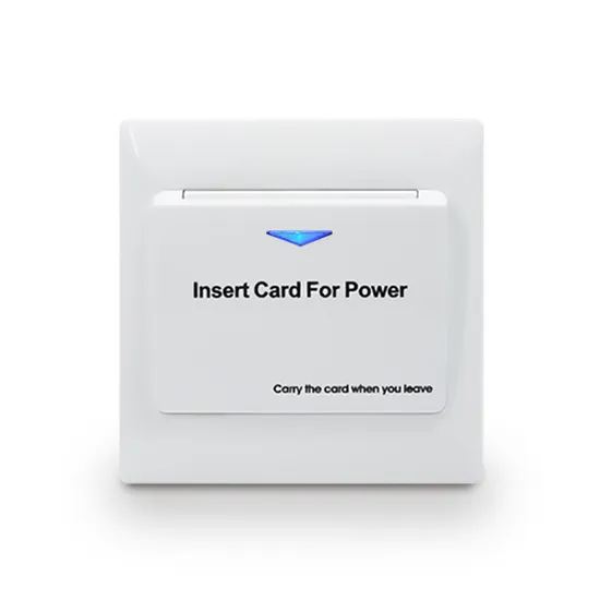 Hotel Smart Lock with Energy Saver RFID Key Card Switch