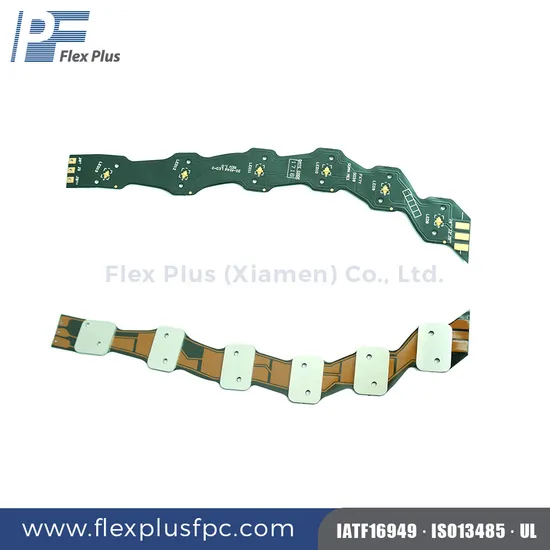 Automotive Lighting FPC with Special Adhesive Alluminum Lamination Technology Produced by Flex Plus Gained IATF16949 Certificate