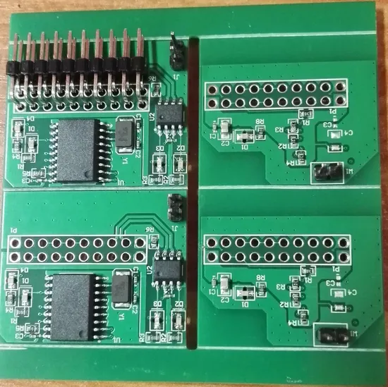 PCB Assembly Double Sided PCB Circuits for The Application of Alarm Systems