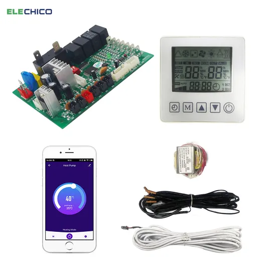 China Manufacturer OEM ODM Domestic Air Source Water Heater Tuya WiFi Heat Pump Controller Control Board PCBA