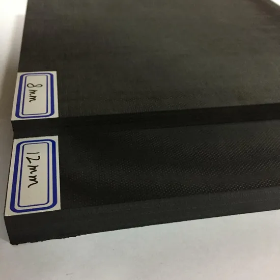 ESD Epoxy Fiberglass Black Laminate Ricocel