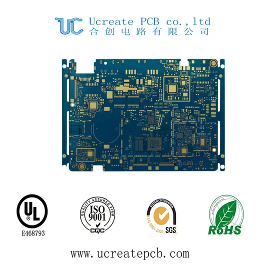 1.6mm PCB Mobile Phone PCB Board Micro-Tactile Charger Printed Circuit Board