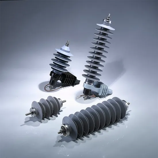 Polymer Lightning Surge Arrester Metal Oxide Zinc Type Without Gap From 11kv to 42kv Lightning Protection Surge Protection Ddevice Surge Suppressor