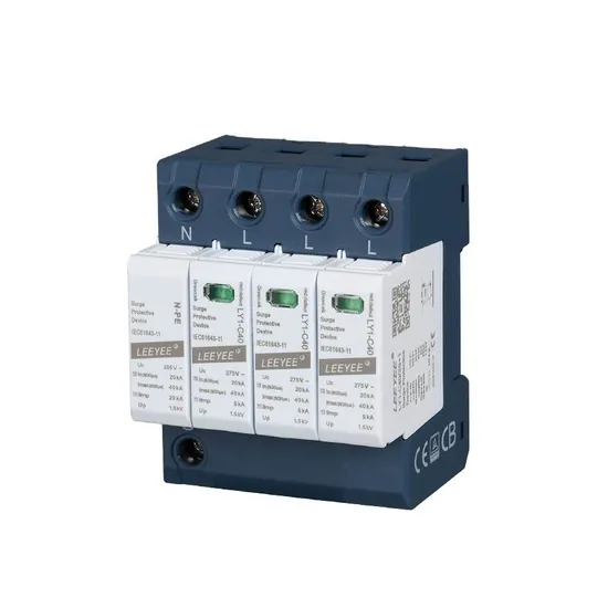 IEC61643-11 TUV CB Surge Protector 4p 40ka 275V SPD Surge Arrester