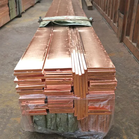High Performance Electrode Earth Rod Flat Tape Copper Bond Steel Flat Strip for Grounding System