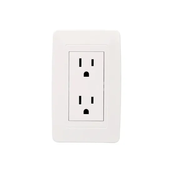Bingoelec Plastic Double 118 Sockets and Wall Switches Hidden Outlet