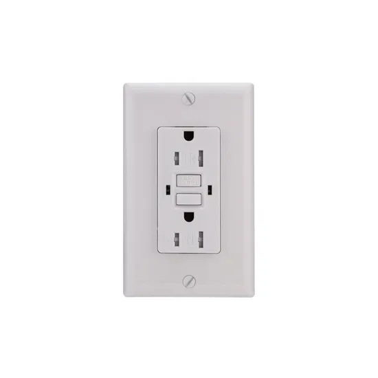 UL Approve 15AMP Tamper Resistant Self Test Gfi GFCI Receptacle with LED Indicator