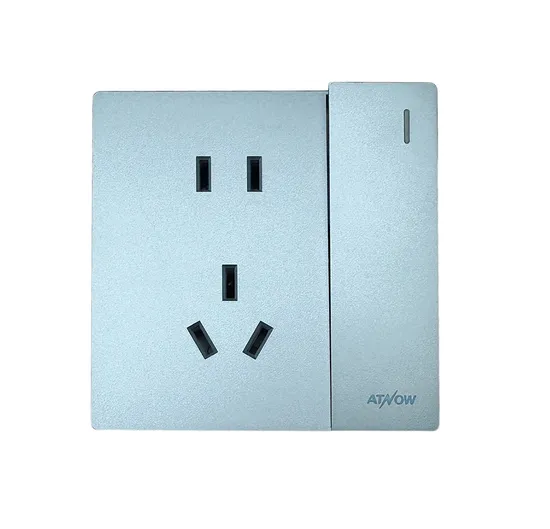 Guangdong Gang Switch Socket Electronic Push Button Multifunctional Light Switch Wall Socket