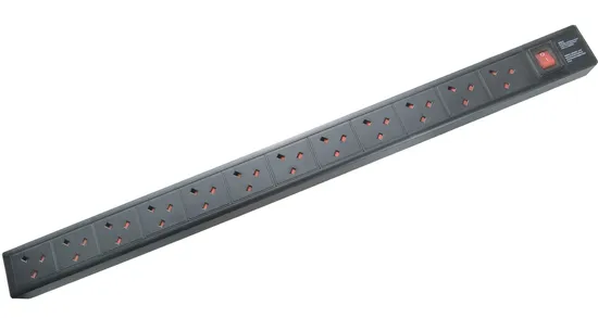 CE RoHS UL Multi-Function UK Type Meter PDU for Network Server Rack