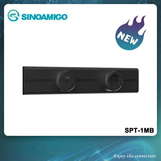 Aluminum Wall Surface Switch and Outlet Power Track System for Bedroom