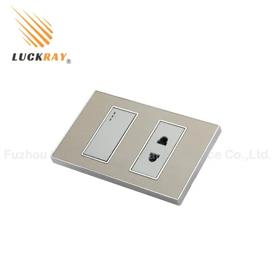 Luckray Copper Quality Wall Plug Socket with Switch