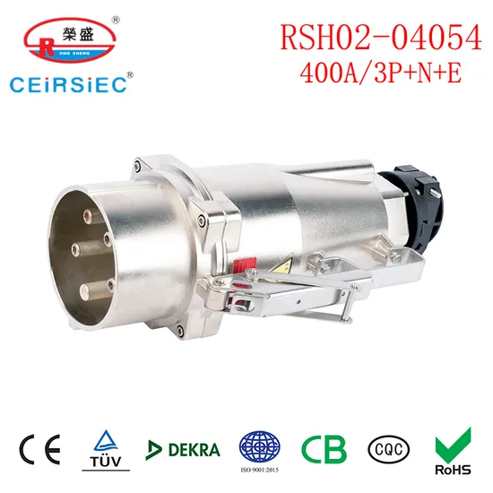 Factory Price 400A IEC Large AMP Connector for Large Current Connector for IP67 Degree