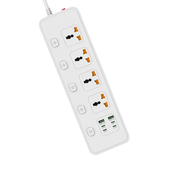 2 Home Office 3000W Smart Universal 45W Charging Port Power Socket