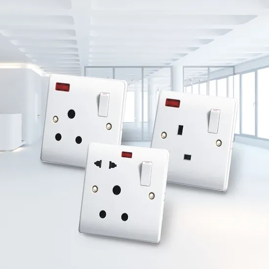 Factory Price OEM on off Light Switch 2gang 1way Surface Mounted Wall Switch Light 2gang 2 Way Switch and Socket Light Switch with Indicator