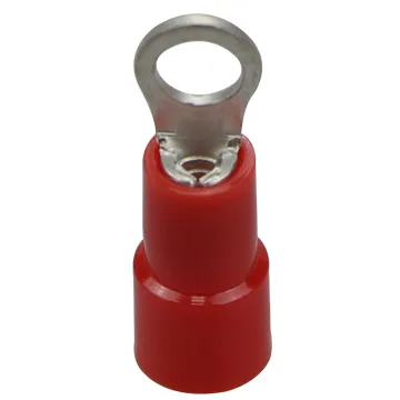 Copper Insulated Spade Terminals Insulating Spade Ring Receptacle Fork Crimp Cable Lug