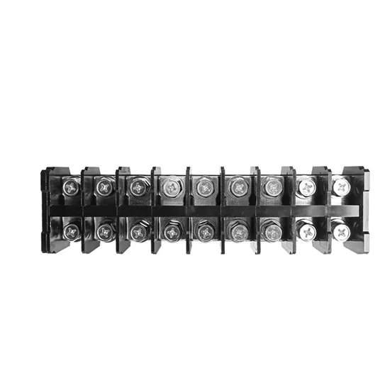 UL CE CQC 25.00mm 600V 100A 2-12 Pins, with Barrier Identification Strip Large Current Terminal Block