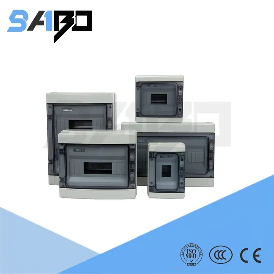 Sabo IP65 Waterproof Dustproof ABS Plastic Shell Combiner Box Electric Distribution Box Ha 4 to Ha 24 Ways