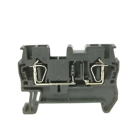 Guide Rail Installation with Diode Terminal Block