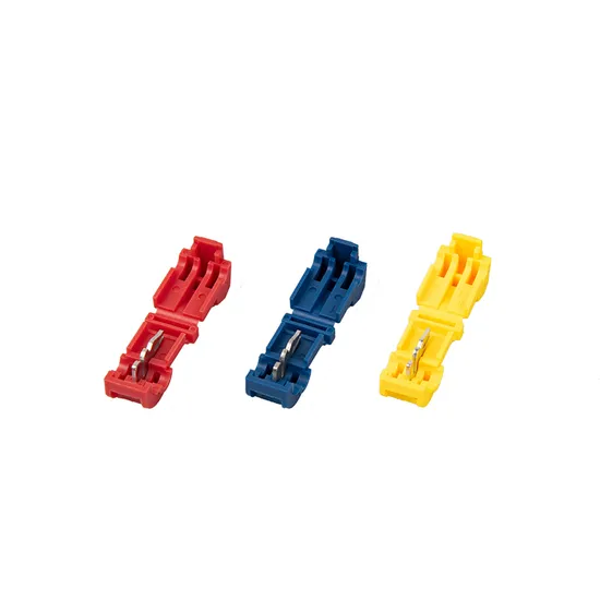 Red Blue Yellow Nylon Quick Splice Scotch Lock T Tap Wire Quick Fast Splice Electrical Connector