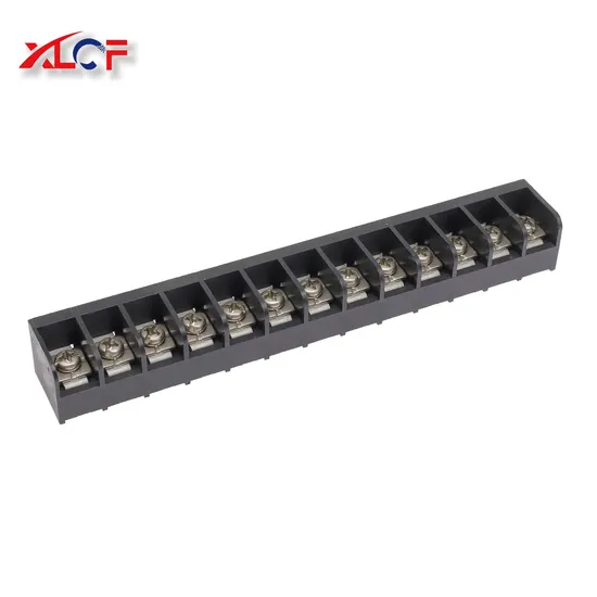 8.25mm 20A 4pin cUL PBT UL90 V-0 Barrier Terminal Block