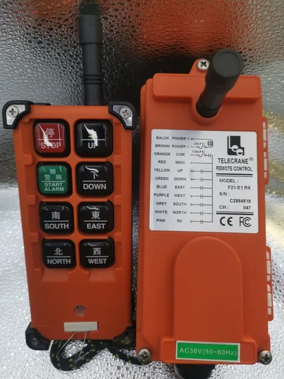 Telecrane Wireless Remote Control F21-E1b Hoist Crane Control