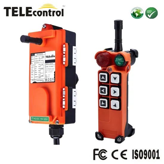 F21-E1 3 Motions 6 Singe Pushbuttons Crane RF Wireless Radio Remote Control