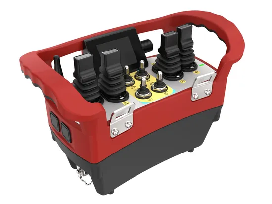 C4X Industrial Wireless Remote Joystick Controller for Crane and Construction Machinery