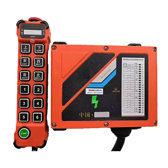 Henjel H112 Waterproof 12 Button 433MHz Wireless Radio Remote Control for Cranes